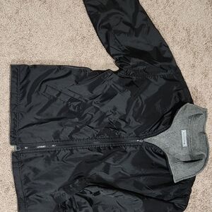 London Fog Black Fleece Lined Jacket M/L